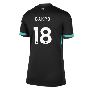 Liverpool Cody Gakpo #18 Udebanetrøje Dame 2024-25 Kort ærmer